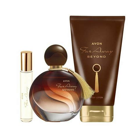 Avon Far Away Beyond Edp 50ml Body Lotion 150ml Purse Spray