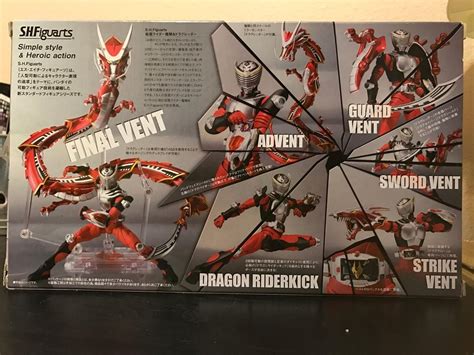 S H Figuarts Masked Kamen Rider Ryuki Drageder Set