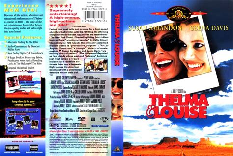 Thelma And Louise Movie Dvd Scanned Covers 124thelma Louise Scan