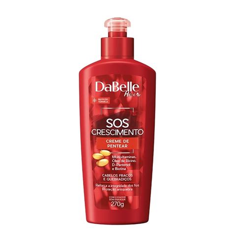 DaBelle Hair SOS Crescimento Creme De Pentear 270g Shopee Brasil