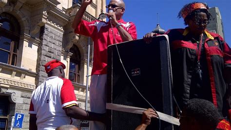 Protesters Brave Heat In Cosatu March