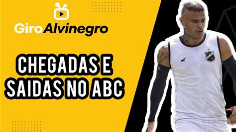 Giro Alvinegro Chegadas E Sa Das No Abc Youtube