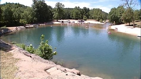 Oklahomas Own Cool Off At The Blue Hole Blue Hole Blue Hole