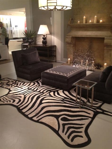 Kyle Bunting Zebra Rug / Living room ideas | Rugs in living room, Living room designs, Zebra room