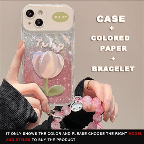 Flower Gold Foil Phone Case For IPhone 11 12 13 14 Pro Max Plus 11Pro