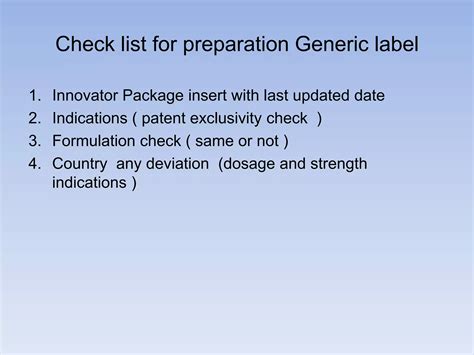 prescribing information package insert  comment