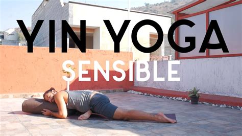 Yin yoga para cunado estás sensible Yoga con Baruc YouTube