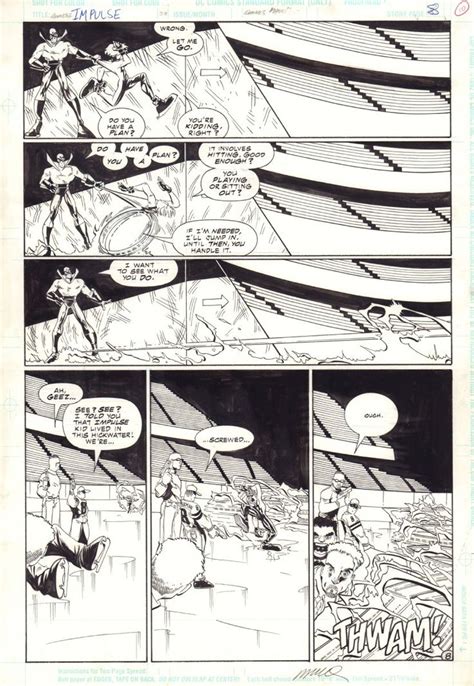 Comic Art For Sale From Anthony S Comicbook Art Impulse 23 P 8 1997