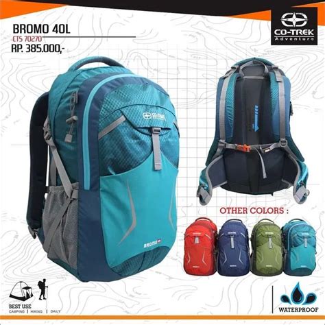 CO TREK Tas Semi Carrier Bromo 40 Liter Original Lazada Indonesia