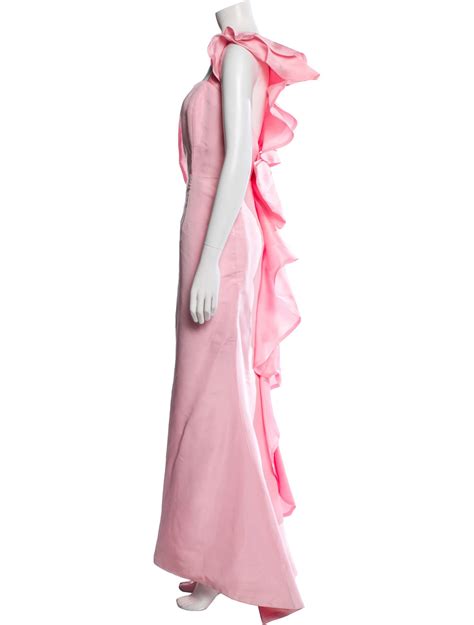 Alexia Maria Silk Long Dress Pink Dresses Clothing Amlae20152