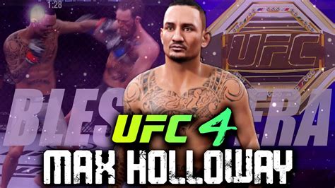 Trying Ranked With Max Holloway On Ufc 4 Online World Championships