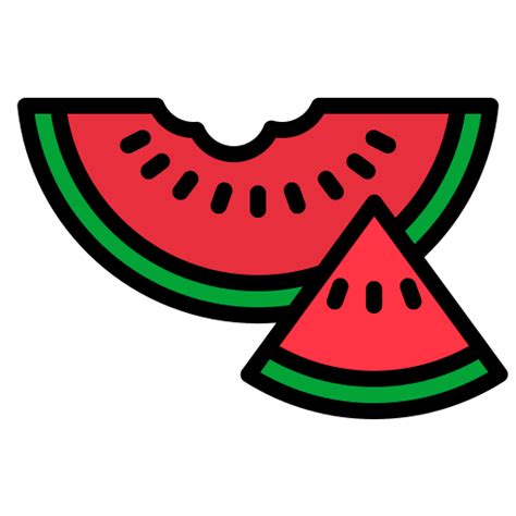 Watermelon Free Food Icons