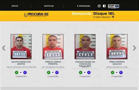 Polícia Divulga Lista Dos Criminosos Mais Procurados De Mg Portal Mpa