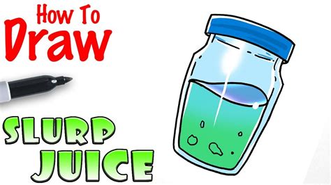 How To Draw The Slurp Juice Fortnite