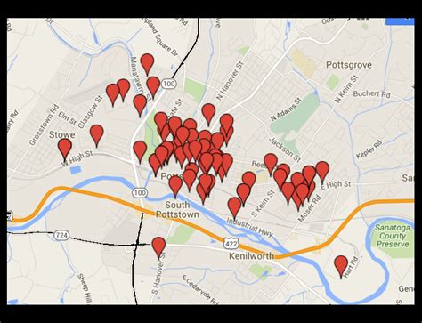 Pottstown 2015 Halloween Sex Offender Safety Map Phoenixville Pa Patch