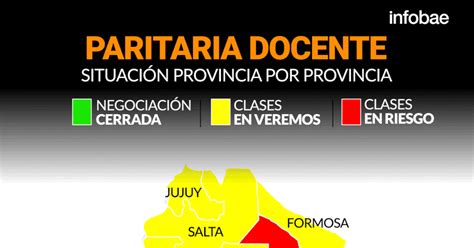 El Mapa De Las Paritarias Docentes En Qué Provincias Peligra El Comienzo De Clases Infobae