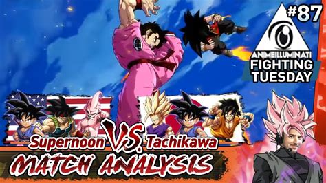 DBFZ Match Analysis Fighting Tuesday 87 Supernoon Vs Tachikawa