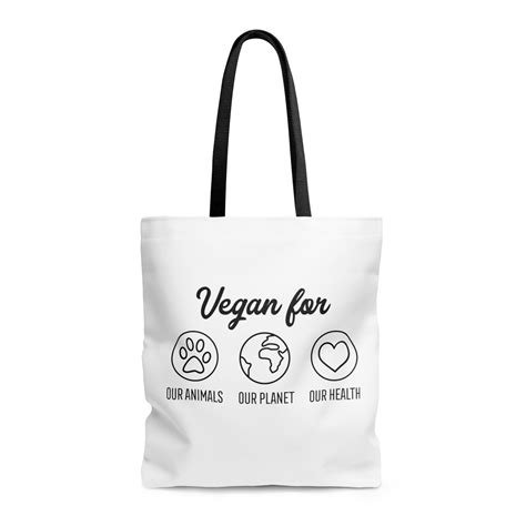 Vegan For Vegan Tote Bag The Vegan Vibe Store