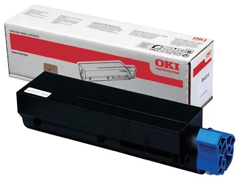 OKI 45807106 Black Toner Cartridge 7K For LED Equipment B412dn B432dn