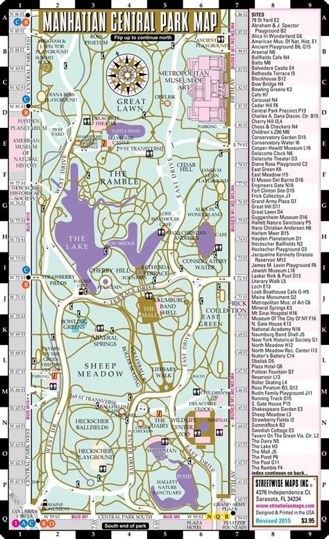 Simple Central Park Map