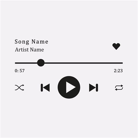 Spotify Svg Music Player Png Audio Control Buttons Svg Acrilic Song