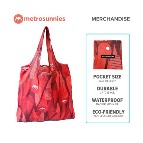 Metrosunnies Ecobag Foldable Reusable Multipurpose Heavy Duty Eco