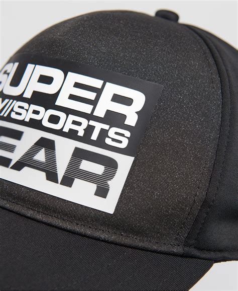 Mens Sport Cap In Black Superdry