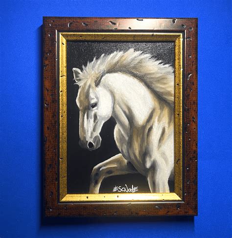 I tried to paint a horse in renaissance style, how did i do? oil on ...