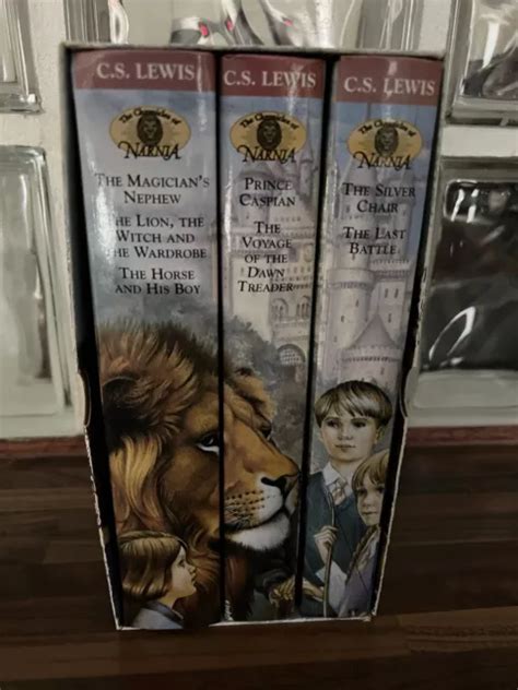 Cs Lewis The Complete Chronicles Of Narnia Books Set In Box Cover Eur