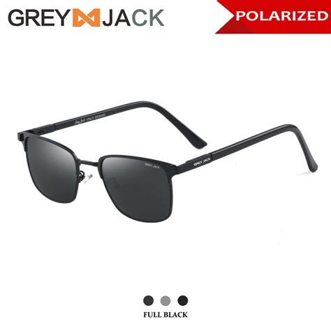 Jual Grey Jack Kacamata Hitam Polarized Anti Sinar Uv Fashion