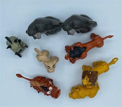 BURGER KING Disney LION KING Kid's Meal TOYs 1994 set of 8 | #4552168083