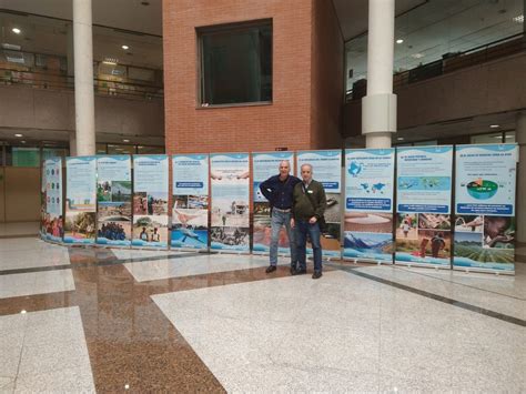 Hemos Instalado Nuestra Exposici N Agua En La Sede Central Del