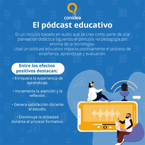 Podcast Educativo Un Impulso Para El Aprendizaje Conidea