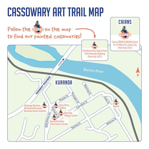 Cassowary Art Trail Kuranda