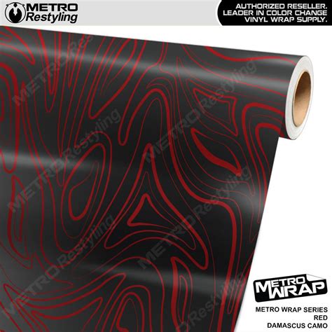 Damascus Red Metro Wrap Metro Restyling