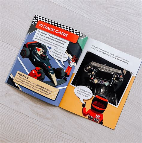 PAPERBACK - All About Race Cars - A Guide to Formula 1 Race Cars – Red ...