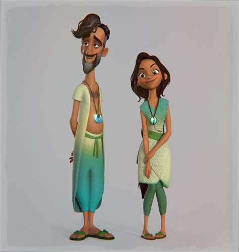 ArtStation - Croods A new age - Phil, Leticia Gillett | Character design animation, Disney ...