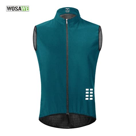 WOSAWE gilet de cyclisme léger à séchage rapide maillot sans manches