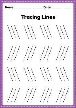slanting  worksheet  kindergarten  preschool  kids nex