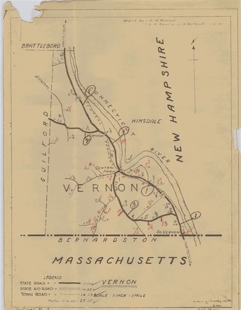 Vtransmaps Vermont Gov Maps TownMapSeries Windham Co VERNON