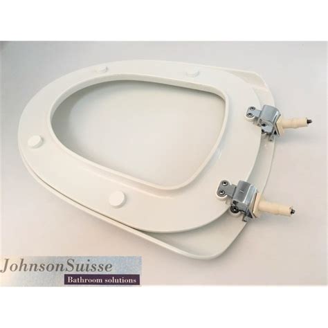 Johnson Suisse Heavy Duty Savona Toilet Seat Cover For Toilet Bowl Set