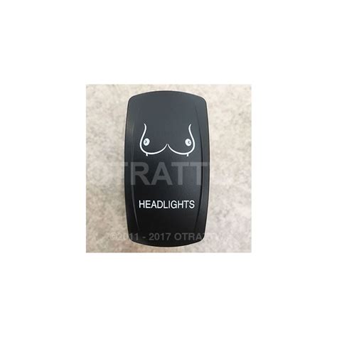 Spod Headlights Rocker Switch Vvpzcdd