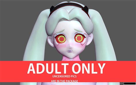 REBECCA CYBERPUNK EDGERUNNERS 2077 ANIME NUDE HENTAI NSFW 3D Model 3D