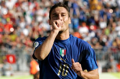 Francesco Totti Italy Rome As Roma Asr Puma Fifa Fifa World Cup Goal