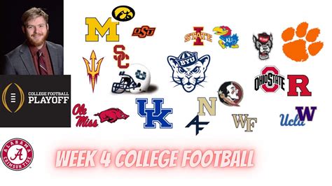 College Football Predictions Week 5 2022 Youtube