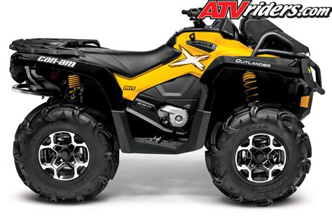 2013 Can Am Outlander 650 X Mr Efi 4x4 Utility Atv Specifications