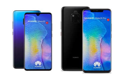 Smartphones Avec Le Mate 20 Pro Huawei Poursuit Son Offensive Sur Le