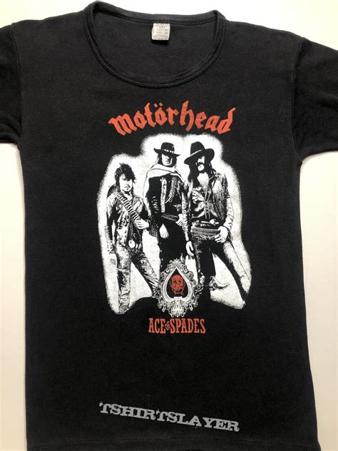 Mot Rhead Ace Of Spades Shirt From Tshirtslayer Tshirt And