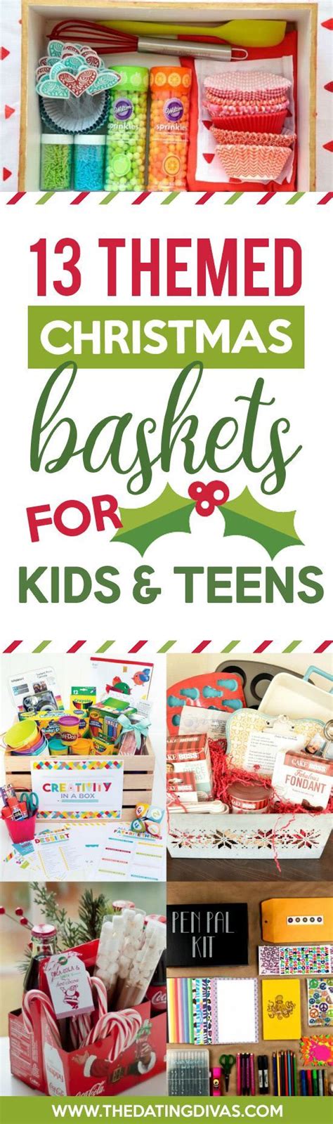 60 of the Best Christmas Gift Baskets | Christmas baskets, Christmas ...