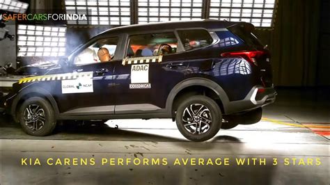 Kia Carens Crash Test Global Ncap Crash Test Stars Into